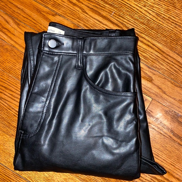 Abercrombie and Fitch Leather Pants - Picture 4 of 5
